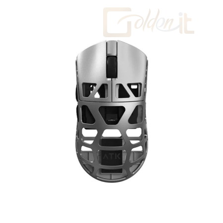 Egér ATK Fierce X Lightweight Magnesium Alloy Gaming Wireless Mouse Silver Gray - FIERCE X 8K SILVER GREY