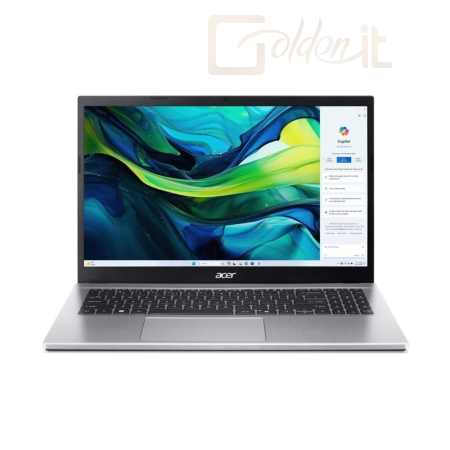 Notebook Acer Aspire Go AG15-42P-R7AF Silver - NX.J7WEU.001