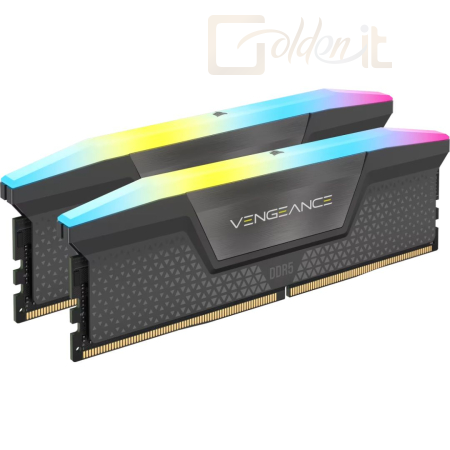 RAM Corsair 32GB DDR5 6400MHz Kit(2x16GB) Vengeance RGB Black - CMH32GX5M2B6400Z36