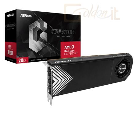 Videókártya ASRock Radeon RX7900 XT 20GB Creator - 90-GA54ZZ-00UANF