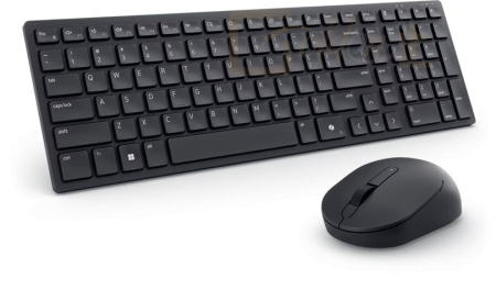 Billentyűzet Dell KM555 Wireless Bluetooth Keyboard Combo Black UK - 580-BBWM
