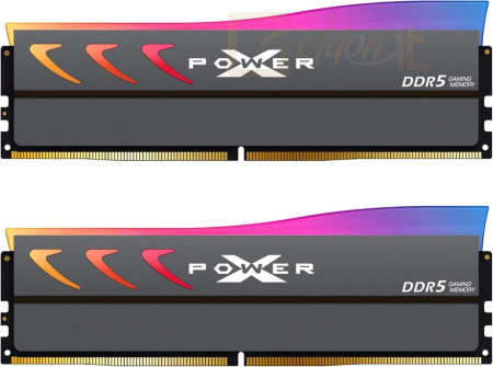 RAM Silicon Power 64GB DDR5 6000MHz Kit(2x32GB) XPower Storm RGB Gray - SP064GXLWU60BFDK