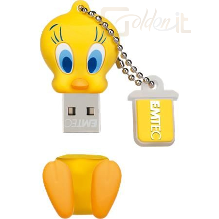 USB Ram Drive Emtec 16GB L100 Tweety USB2.0 Yellow - ECMMD16GL100