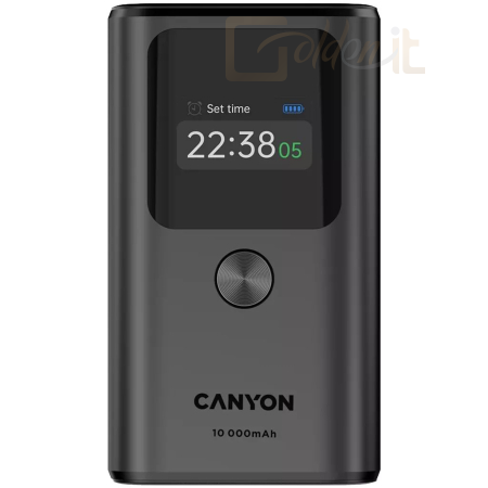 Powerbank vésztöltők Canyon OnPower 130 10000mAh PowerBank Dark Grey - CNS-CPB130DG