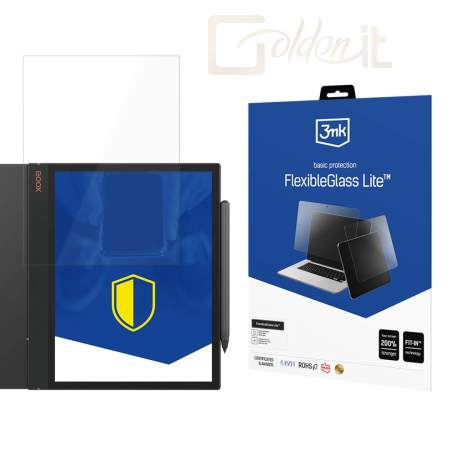 Okostelefon kiegészítő 3mk FlexibleGlass Lite hibrid üvegfólia 7H Onyx Boox Note Air 3 / Air 3C - W-11u3FxGlL-OBNA3