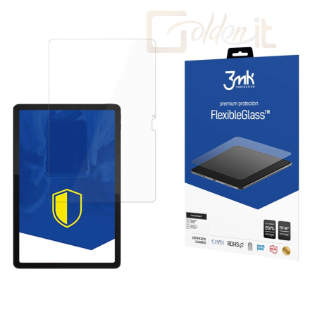 Okostelefon kiegészítő 3mk FlexibleGlass hibrid üvegfólia 7H Doogee T10E - W-13u3FxGl-DT10E