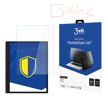 Okostelefon kiegészítő 3mk FlexibleGlass Lite hibrid üvegfólia 7H Onyx Boox Tab Ultra - W-13u3FxGlL-OBTU