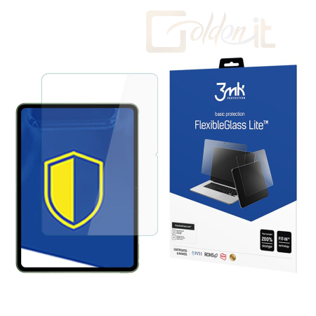Okostelefon kiegészítő 3mk FlexibleGlass Lite hibrid üvegfólia 7H OnePlus Pad Pro - W-13u3FxGlL-OPP