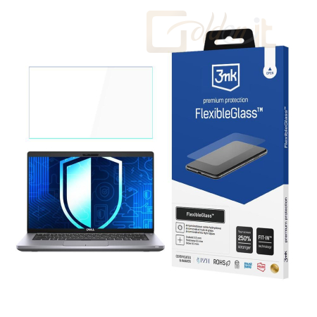 Okostelefon kiegészítő 3mk FlexibleGlass hibrid üvegfólia 7H Dell Latitude 5420 / 5430 - W-15u3FxGl-DeLat27