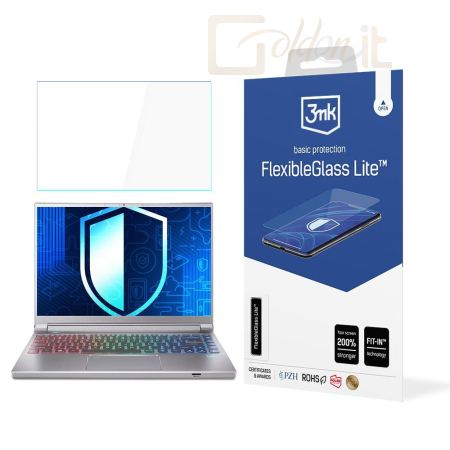 Okostelefon kiegészítő 3mk FlexibleGlass Lite hibrid üvegfólia 7H Acer Predator Triton 14 - W-15u3FxGlL-APT14