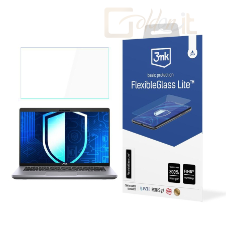 Okostelefon kiegészítő 3mk FlexibleGlass Lite hibrid üvegfólia 7H Dell Latitude 5420 / 5430 - W-15u3FxGlL-DeLat27