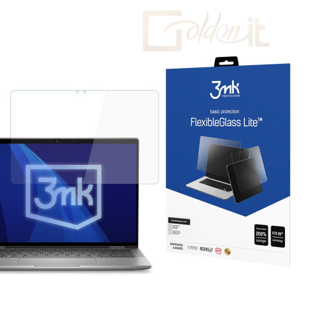 Okostelefon kiegészítő 3mk FlexibleGlass Lite hibrid üvegfólia 7H Dell Latitude 7350 Detachable - W-15u3FxGlL-DL7350D