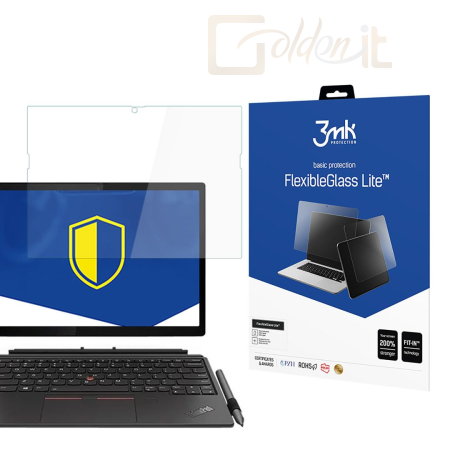 Okostelefon kiegészítő 3mk FlexibleGlass Lite hibrid üvegfólia 7H Lenovo ThinkPad X12 Detachable Gen 2 - W-15u3FxGlL-LTPX12D2