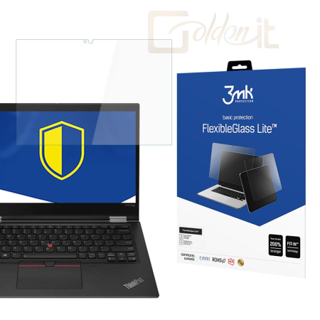 Okostelefon kiegészítő 3mk FlexibleGlass Lite hibrid üvegfólia 7H Lenovo ThinkPad X13 Yoga Gen 1 - W-15u3FxGlL-LTX13Y1