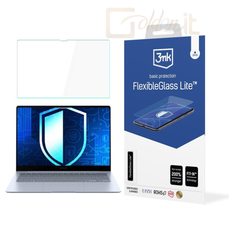 Okostelefon kiegészítő 3mk FlexibleGlass Lite hibrid üvegfólia 7H Samsung Galaxy Book4 Edge 14 - W-15u3FxGlL-SGB4E14