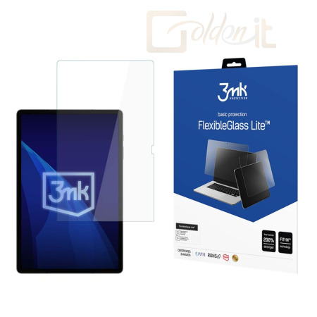 Okostelefon kiegészítő 3mk FlexibleGlass Lite hibrid üvegfólia 7H Samsung Galaxy Tab S10 Plus - W-15u3FxGlL-SGTS10P