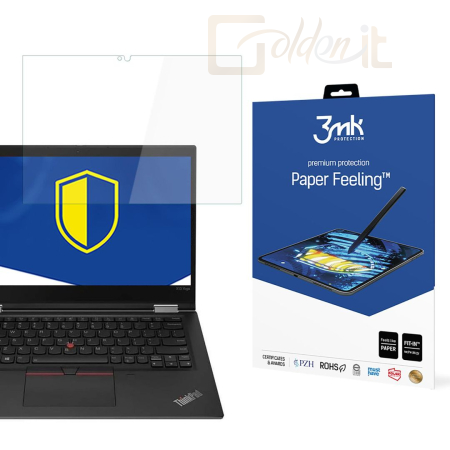 Okostelefon kiegészítő 3mk Paper Feeling védőfólia rajzoláshoz Lenovo ThinkPad X13 Yoga Gen 1 - W-15u3PapFe-LTX13Y1