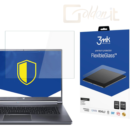 Okostelefon kiegészítő 3mk FlexibleGlass hibrid üvegfólia 7H Acer Predator Triton 500 SE - W-17u3FxGl-APT500SE