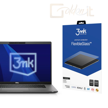 Okostelefon kiegészítő 3mk FlexibleGlass hibrid üvegfólia 7H Dell Latitude 7530 - W-17u3FxGl-DL7530