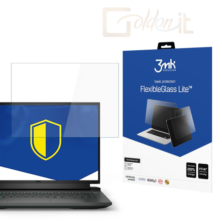 Okostelefon kiegészítő 3mk FlexibleGlass Lite hibrid üvegfólia 7H Dell G16 - W-17u3FxGlL-DG16