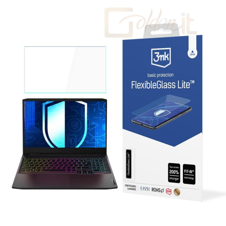 Okostelefon kiegészítő 3mk FlexibleGlass Lite hibrid üvegfólia 7H Lenovo IdeaPad Gaming 3 15,6 - W-17u3FxGlL-LIPG3