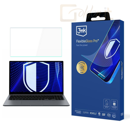 Okostelefon kiegészítő 3mk FlexibleGlass Pro hibrid üvegfólia 7H Samsung Galaxy Book 4 15,6 - W-17u3FxGlP-SGB4