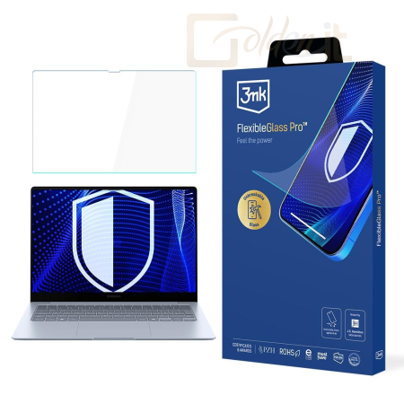 Okostelefon kiegészítő 3mk FlexibleGlass Pro hibrid üvegfólia 7H Samsung Galaxy Book4 Edge 16 - W-17u3FxGlP-SGB4E16