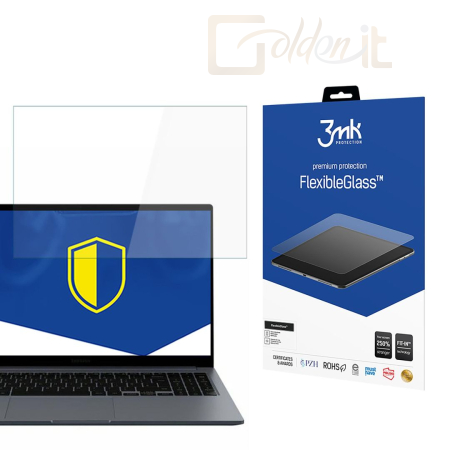 Okostelefon kiegészítő 3mk FlexibleGlass hibrid üvegfólia 7H Samsung Galaxy Book 4 15,6 - W-17u3FxGl-SGB4