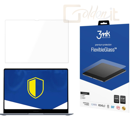 Okostelefon kiegészítő 3mk FlexibleGlass hibrid üvegfólia 7H Samsung Galaxy Book4 Edge 16 - W-17u3FxGl-SGB4E16