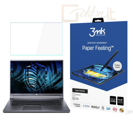 Okostelefon kiegészítő 3mk Paper Feeling védőfólia rajzoláshoz Acer Predator Triton 500 SE - W-17u3PapFe-APT500SE