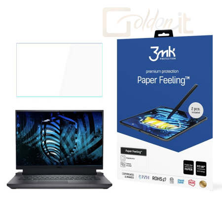Okostelefon kiegészítő 3mk Paper Feeling védőfólia rajzoláshoz Dell G16 - W-17u3PapFe-DG16