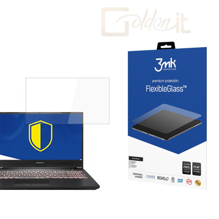 Okostelefon kiegészítő 3mk FlexibleGlass hibrid üvegfólia 7H Gigabyte Aorus 7 - W-19u3FxGl-GA7