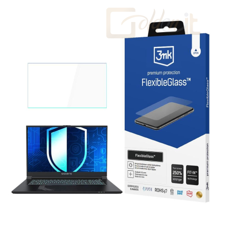 Okostelefon kiegészítő 3mk FlexibleGlass hibrid üvegfólia 7H Gigabyte G7 - W-19u3FxGl-GG7