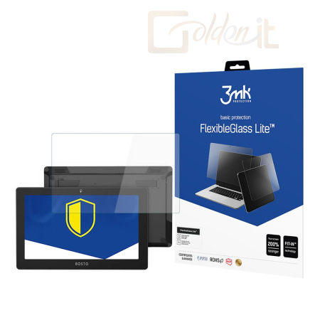 Okostelefon kiegészítő 3mk FlexibleGlass Lite hibrid üvegfólia 7H BOSTO BST-X5 - W-19u3FxGlL-BBSTX5