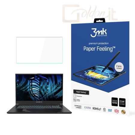 Okostelefon kiegészítő 3mk Paper Feeling védőfólia rajzoláshoz Gigabyte G7 - W-19u3PapFe-GG7