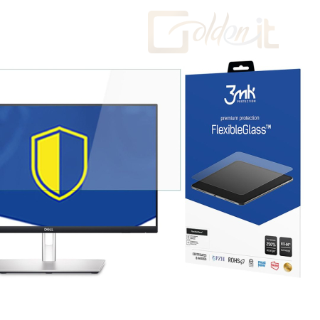 Okostelefon kiegészítő 3mk FlexibleGlass hibrid üvegfólia 7H DELL P2424HT - W-25u3FxGl-DP2424HT