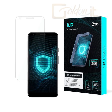 Okostelefon kiegészítő 3mk 1UP gamer védőfólia Google Pixel 3a XL - W-31UP-GoPix10