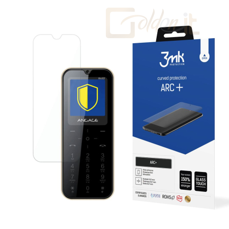 Okostelefon kiegészítő 3mk ARC+ kijelző védőfólia Angage Buzz - W-3ArcP-AB