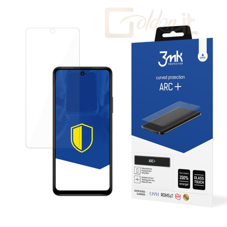 Okostelefon kiegészítő 3mk ARC+ kijelző védőfólia BLU Bold K10 - W-3ArcP-BBK10
