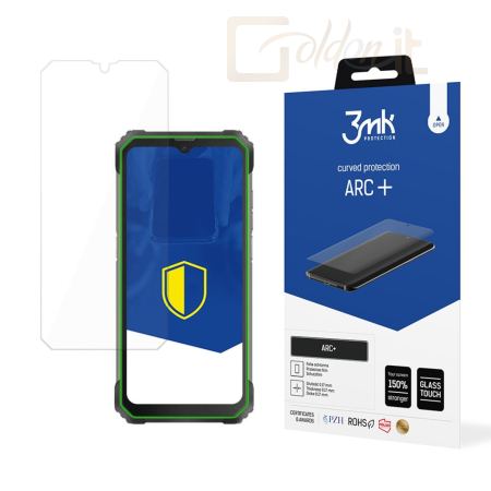 Okostelefon kiegészítő 3mk ARC+ kijelző védőfólia Blackview BL8800 Pro - W-3ArcP-BBL8800P