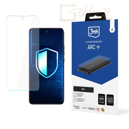 Okostelefon kiegészítő 3mk ARC+ kijelző védőfólia BLU G93 - W-3ArcP-BG93