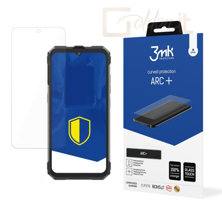 Okostelefon kiegészítő 3mk ARC+ kijelző védőfólia Cubot KingKong AX - W-3ArcP-CKKAX