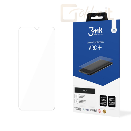 Okostelefon kiegészítő 3mk ARC+ kijelző védőfólia Cubot Note 21 - W-3ArcP-CN21