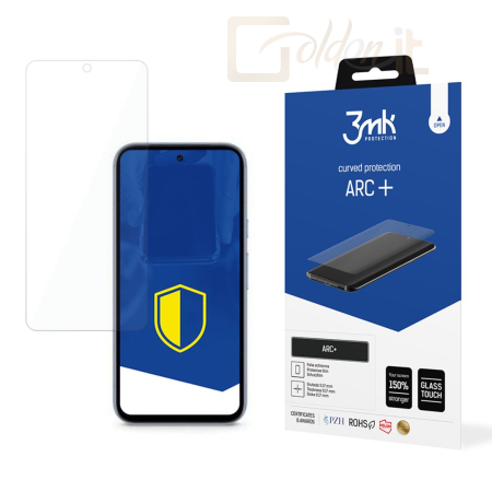 Okostelefon kiegészítő 3mk ARC+ kijelző védőfólia Google Pixel 8A 5G - W-3ArcP-GoPix25