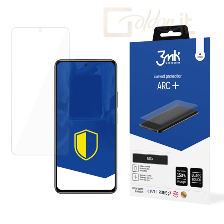 Okostelefon kiegészítő 3mk ARC+ kijelző védőfólia Huawei Nova 12 SE - W-3ArcP-HN12SE