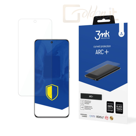 Okostelefon kiegészítő 3mk ARC+ kijelző védőfólia Honor 200 - W-3ArcP-Ho2000