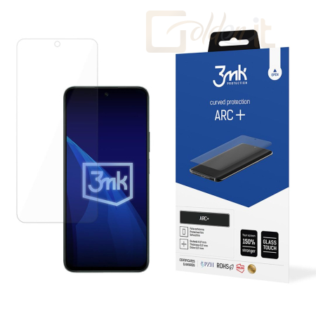 Okostelefon kiegészítő 3mk ARC+ kijelző védőfólia Honor X7c 4G / 5G - W-3ArcP-HX7c4/5