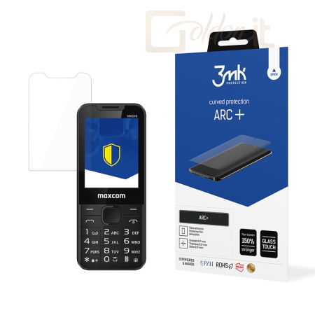 Okostelefon kiegészítő 3mk ARC+ kijelző védőfólia MaxCom MM248 4G - W-3ArcP-MCMM248