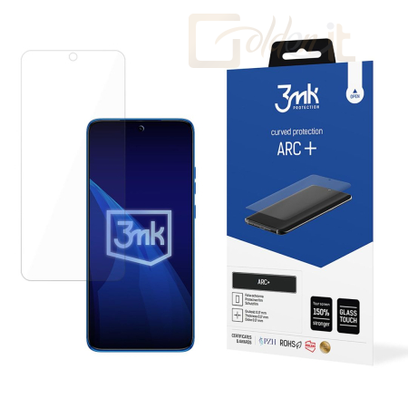 Okostelefon kiegészítő 3mk ARC+ kijelző védőfólia Motorola Edge 50 Neo - W-3ArcP-ME50N