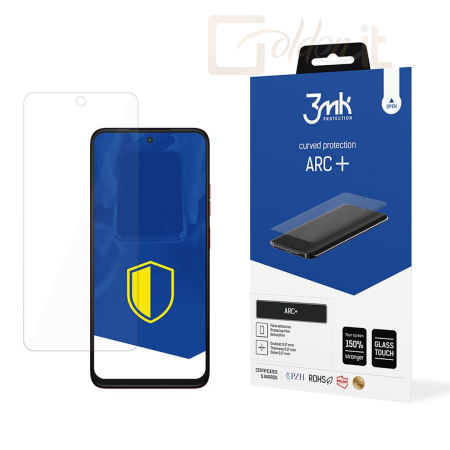 Okostelefon kiegészítő 3mk ARC+ kijelző védőfólia Motorola Moto G35 5G - W-3ArcP-MMG35